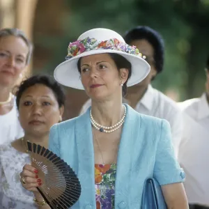 Silvia pa Statsbesok i Indien 11-16 Oktober 1993 Queen Silvia of Sweden<br> Silvia p? Statsbes Silvia pa Statsbesok i Indien 11-16 Oktober 1993 Queen Silvia of Sweden<br> Silvia p? Statsbes