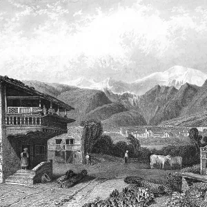 Over the Simplon Pass to Brig, Brig-Glies