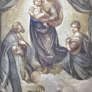 The Sistine Madonna, also known as Madonna di San Sisto The Sistine Madonna, also known as Madonna di San Sisto