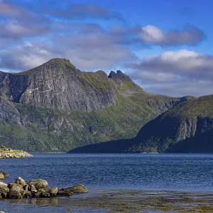 At the Skaland campsite, Senja, Troms, Norway At the Skaland campsite, Senja, Troms, Norway
