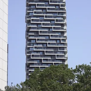 Skyscraper in Frankfurt Skyscraper in Frankfurt