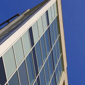 Skyscraper looking in the sky