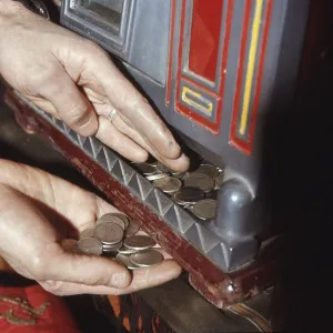 Classic Slot Machine, 1972 Print