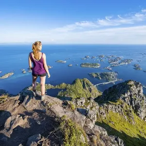 Small rocky islands in the sea Small rocky islands in the sea