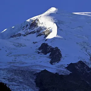 Snow-capped Dome du Gouter
