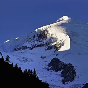 Snow-capped Dome du Gouter