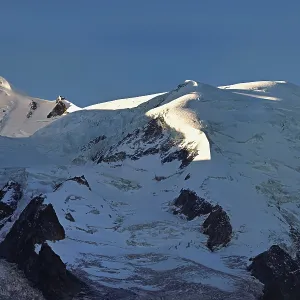 Snow-capped Dome du Gouter Snow-capped Dome du Gouter