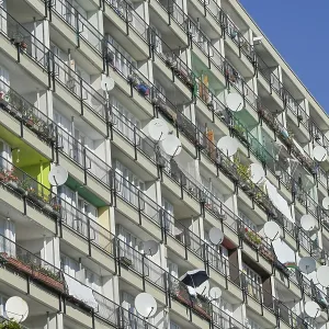 Social housing, Pallasseum residential building
