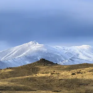 Solitary Snow-Covered Mountains Print, Patagonia, Chile Solitary Snow-Covered Mountains Print, Patagonia, Chile