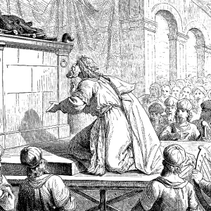 Solomon's prayer at the dedication of the temple