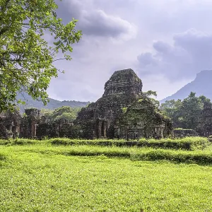 My Son is a temple town in central Vietnam that was destroyed by American bombing raids in 1969 My Son is a temple town in central Vietnam that was destroyed by American bombing raids in 1969