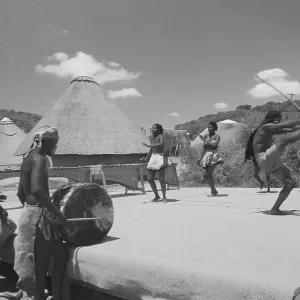 South Africa: African Dance Show of Zulu People at Kaya Lendaba
