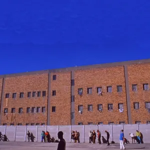 South Africa: Inside Pollsmoor Jail in Block B in Capetown