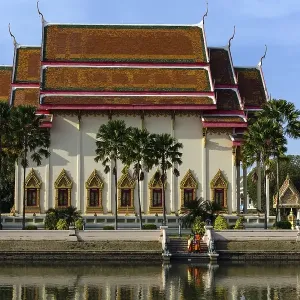 South facade of the Wat Klang temple South facade of the Wat Klang temple