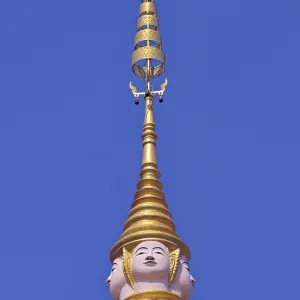 Spire of the Wat Botumvatey, Phnom Penh