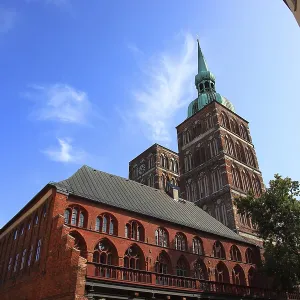 St. Nicholas Church Print, Altstadt, Stralsund, Germany St. Nicholas Church Print, Altstadt, Stralsund, Germany