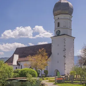 St Peter and Paul is a Roman Catholic parish church in Eckarts near Niedersonthofener See