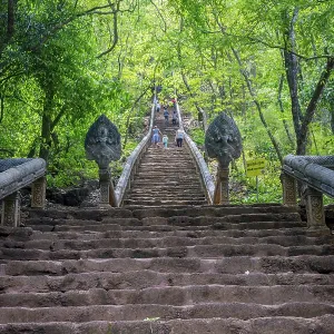 Wat Banan Temple Staircase Print, Battambang, Cambodia Wat Banan Temple Staircase Print, Battambang, Cambodia