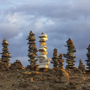 Steinmanderl, stone sculptures