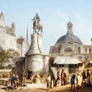 The STOCKS MARKET, Site of the Mansion House The STOCKS MARKET, Site of the Mansion House