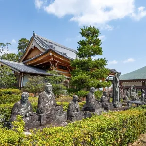 Stone Buddha Statues, Ninna-ji Renge-ji Temple Stone Buddha Statues, Ninna-ji Renge-ji Temple