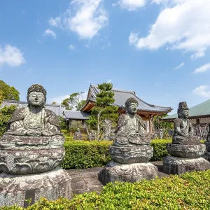 Stone Buddha Statues, Ninna-ji Renge-ji Temple