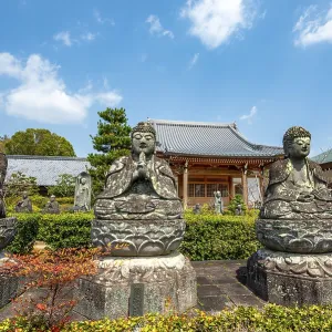 Stone Buddha Statues, Ninna-ji Renge-ji Temple