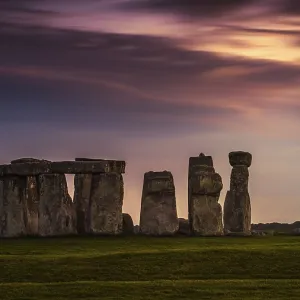 Stonehenge, Sunset, Salisbury Plain