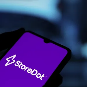 storedot logo is displayed on smartphone storedot logo is displayed on smartphone