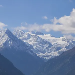 Stubai Glacier with Zuckerhutl Mountain