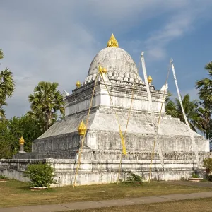 Stupa of Wat Wisunarat temple, Luang Prabang Stupa of Wat Wisunarat temple, Luang Prabang