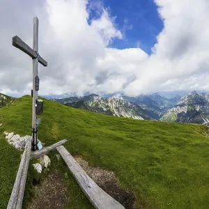 Summit cross on the Gamsfeld, Russbach