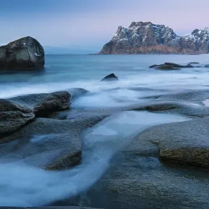 Sunset on the Fjord, Uttakleiv