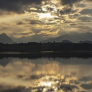Sunset, Hopfensee, Hopfen am See