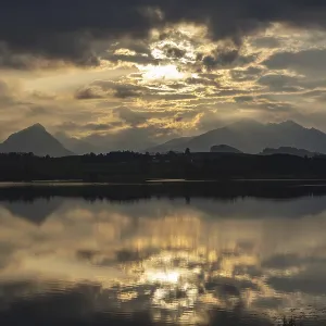 Sunset, Hopfensee, Hopfen am See