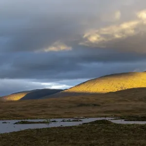 Sunset at Loch Ba, Glen Coe valley Sunset at Loch Ba, Glen Coe valley