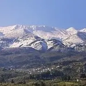 Super panorama shot, Lefka Ori in winter Super panorama shot, Lefka Ori in winter