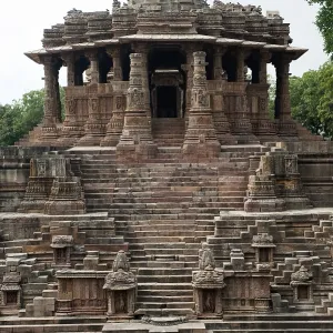 Surya temple at modhera, Mehsana, Gujarat, India Surya temple at modhera, Mehsana, Gujarat, India