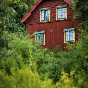 Swedish holiday home, Nordic red