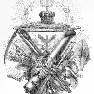 Symbolic picture of the history of Brandenburg and Prussia