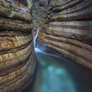 Taugl, Tauglbach flows through gorge