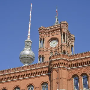 Television tower, Rotes Rathaus
