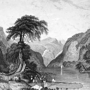 Tempe Isyllian valley in the river Pinius