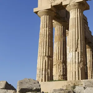 Selinunte Temple Print: Doric Columns in Sicily, Italy Selinunte Temple Print: Doric Columns in Sicily, Italy