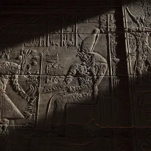 Temple of Isis, Isis temple of Philae on the Nile island Agilkia