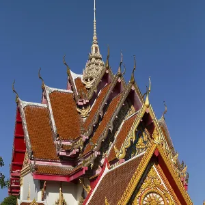 Temple behind the Wat Burapharam Temple behind the Wat Burapharam