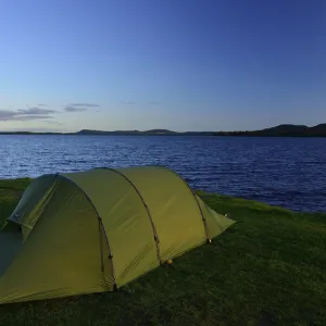 Tent on the lakeside, Kolgarden Camping Tent on the lakeside, Kolgarden Camping