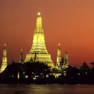 THA, Thailand: Bangkok, Wat Arun temple