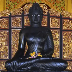 Thailand, Black Buddha in Lampang Thailand, Black Buddha in Lampang