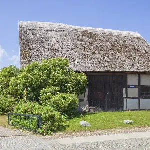 Thatched frame house, Koserow, Usedom island